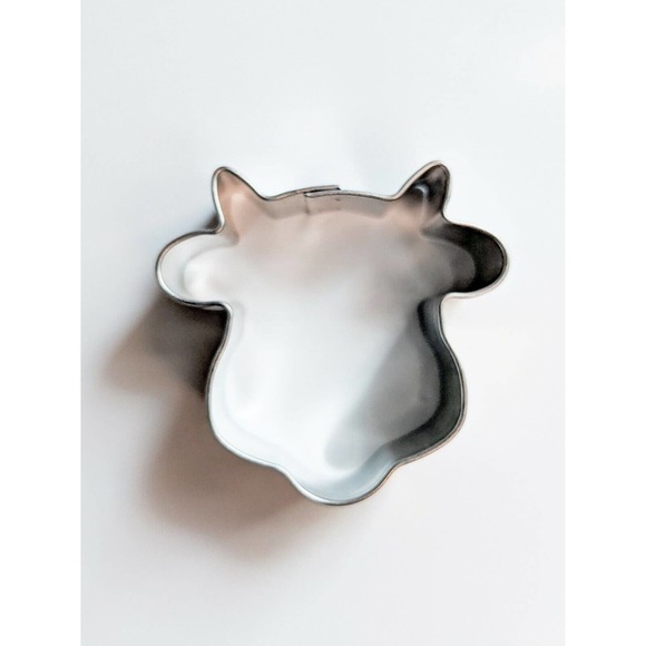 MINI COW METAL COOKIE CUTTER MADE IN THE USA - Picture 1 of 5